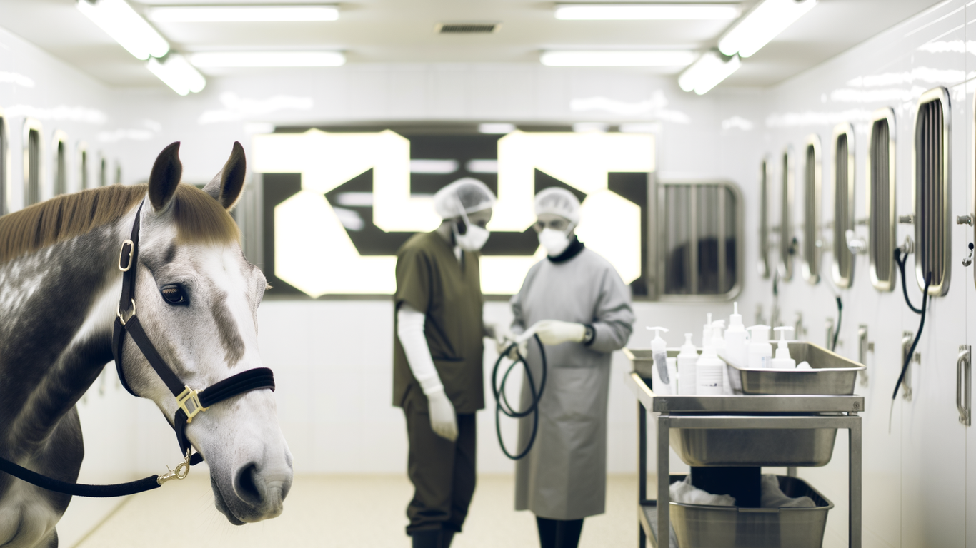 Écurie bien conçue avec ventilation naturelle pour le bien-être des chevaux
