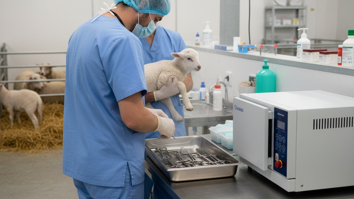 Matériel de stérilisation adapté aux secteurs vétérinaires et hospitaliers