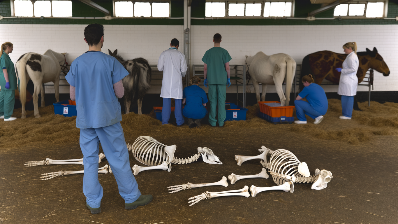 Problèmes courants lors de l'installation de squelettes animaux et solutions
