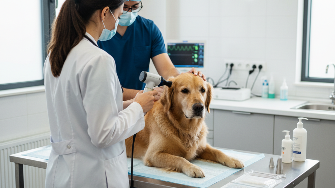 Sécurité en clinique : protégez avec l'utilisation adéquate de votre otoscope vétérinaire