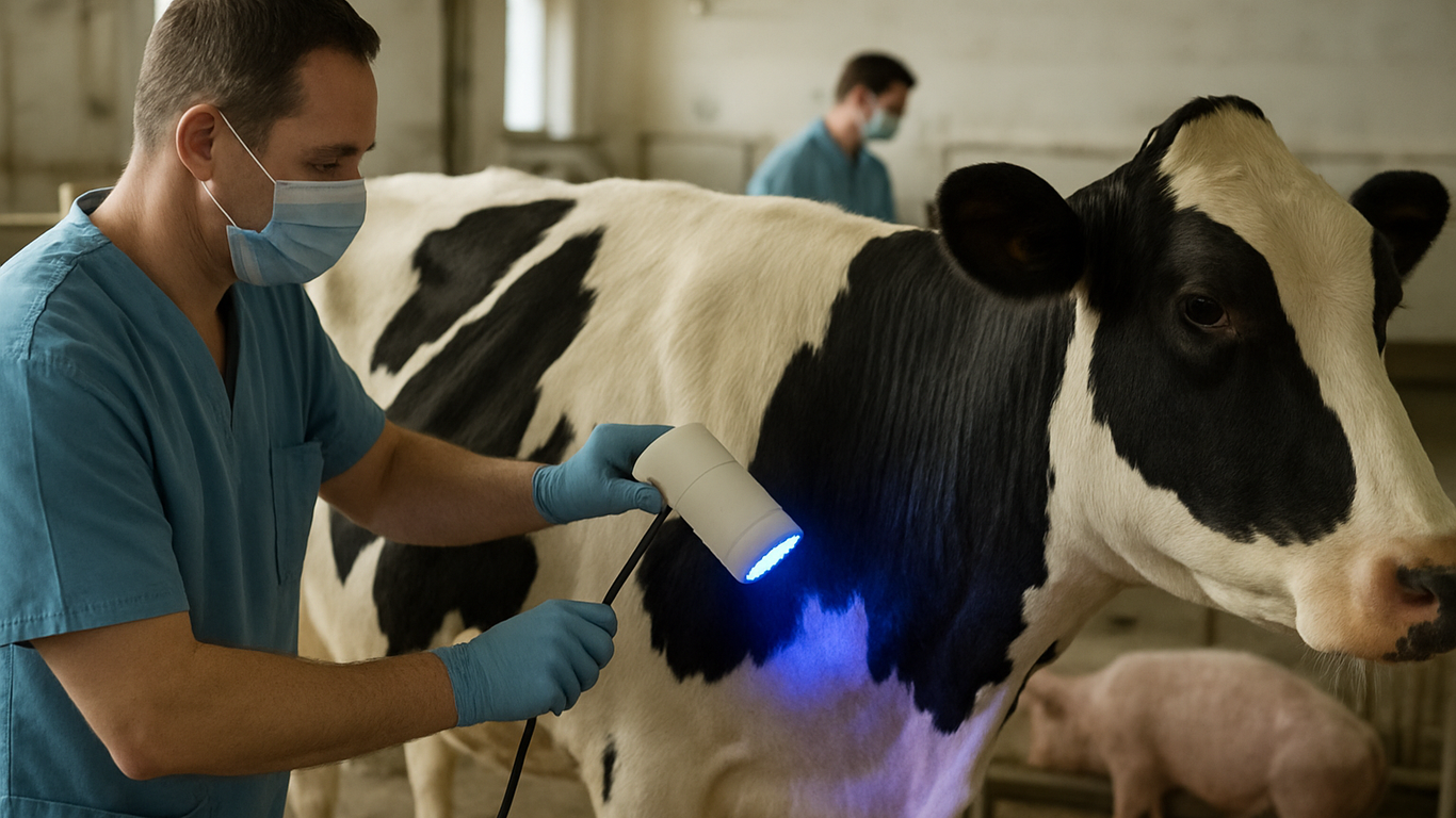 Sécurité et précautions d'utilisation de la lampe de Wood en clinique vétérinaire