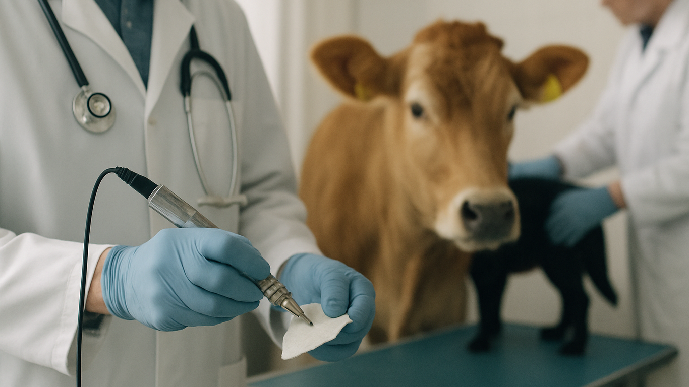 Nettoyage quotidien du matériel de tatouage animal