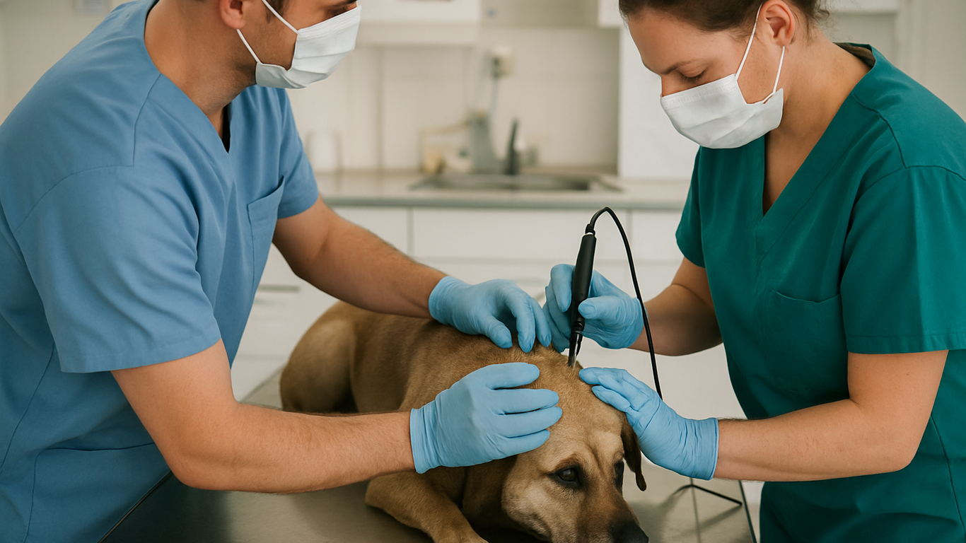 Stérilisation du matériel de tatouage animal