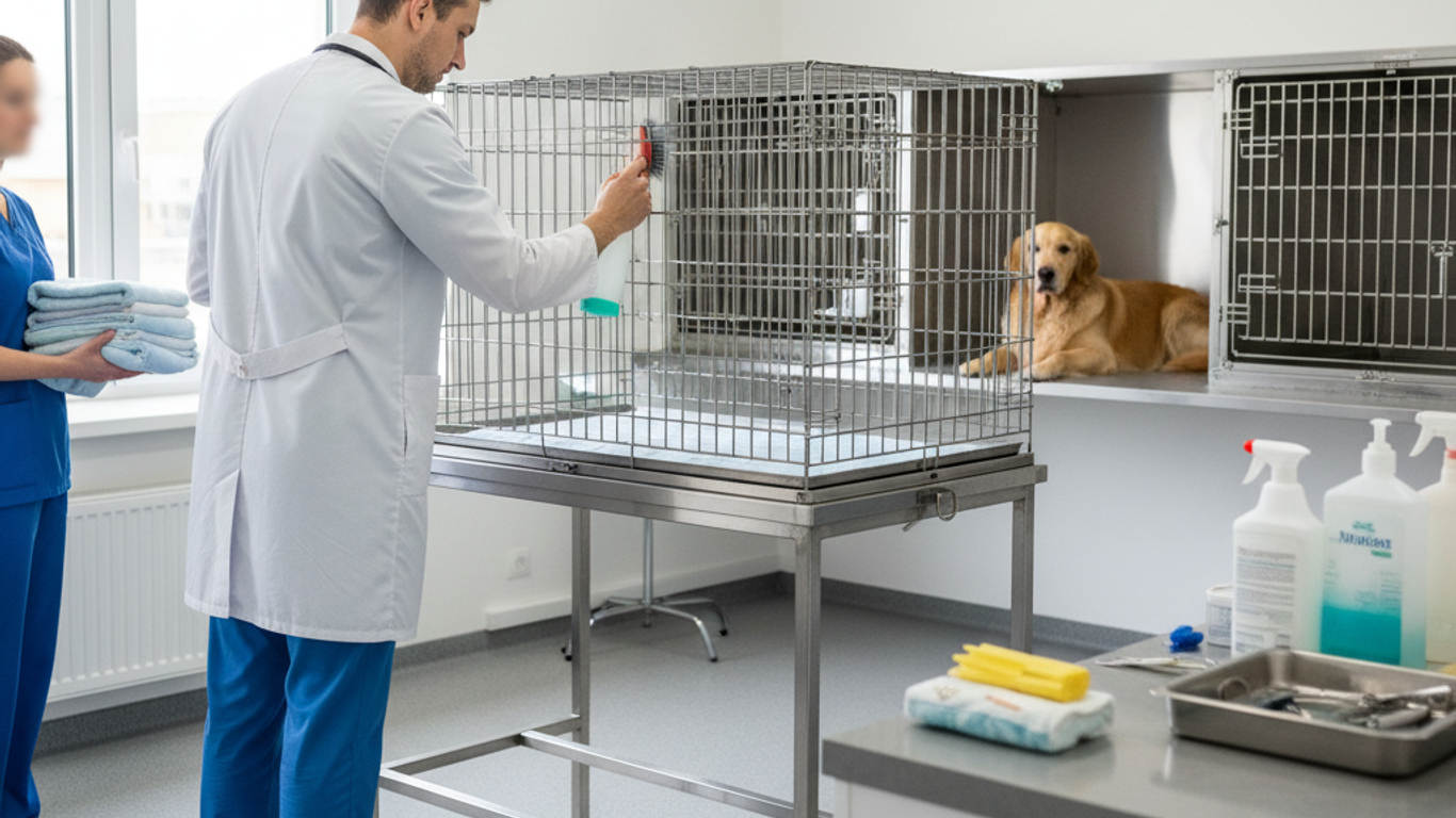 Entretien des cages pour chien : protocole pour une hygiène impeccable
