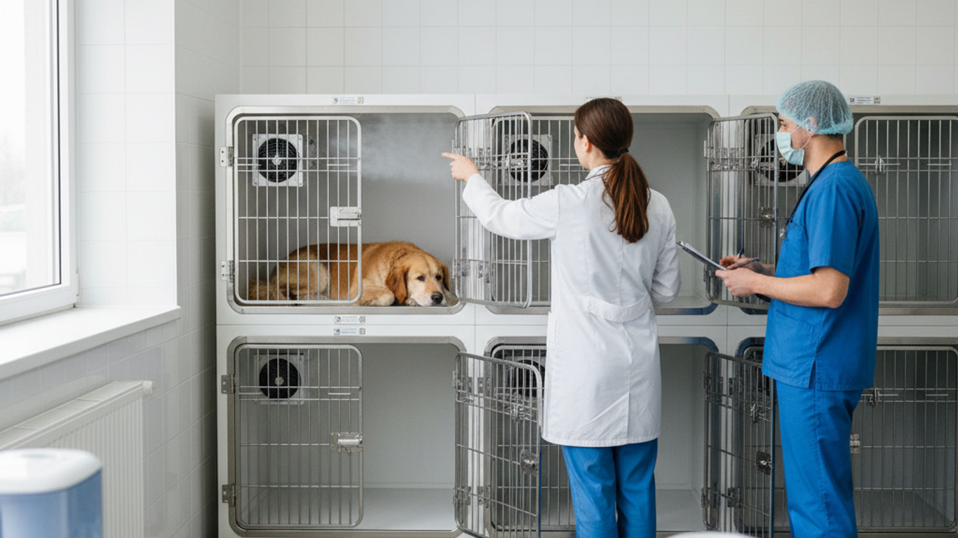 Ventilation des cages pour chien : garantir le confort animal par tous les temps