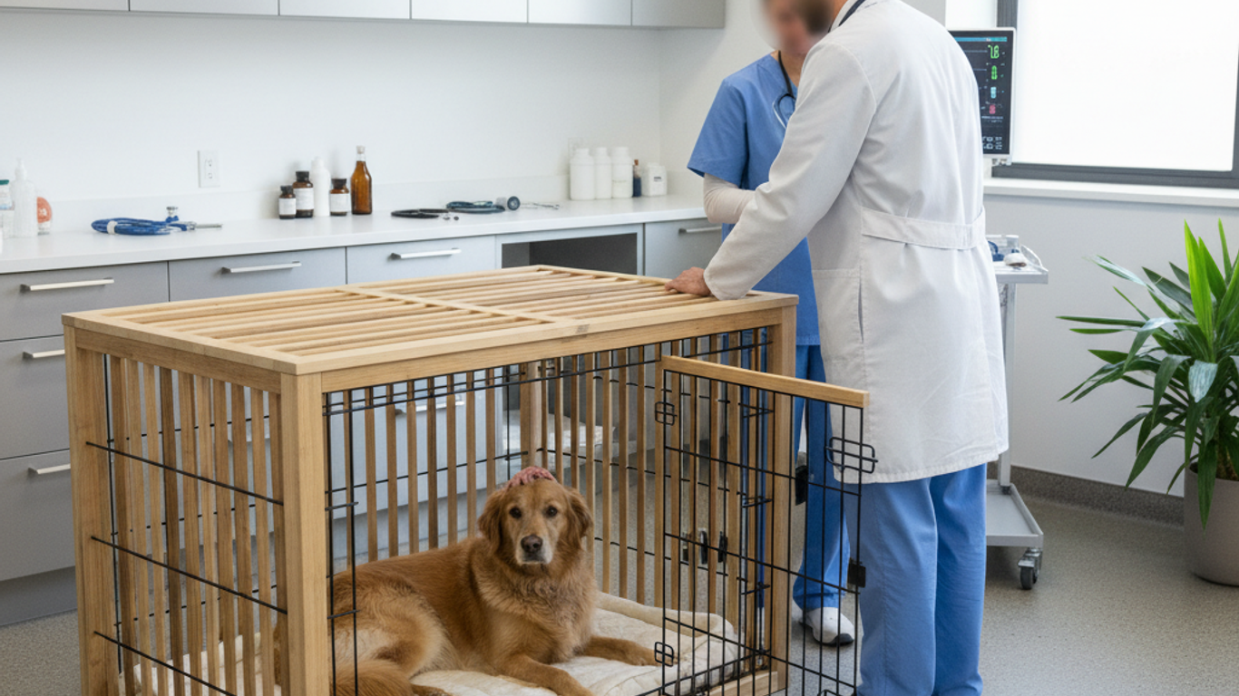 Types de matériaux durables pour cages à chien