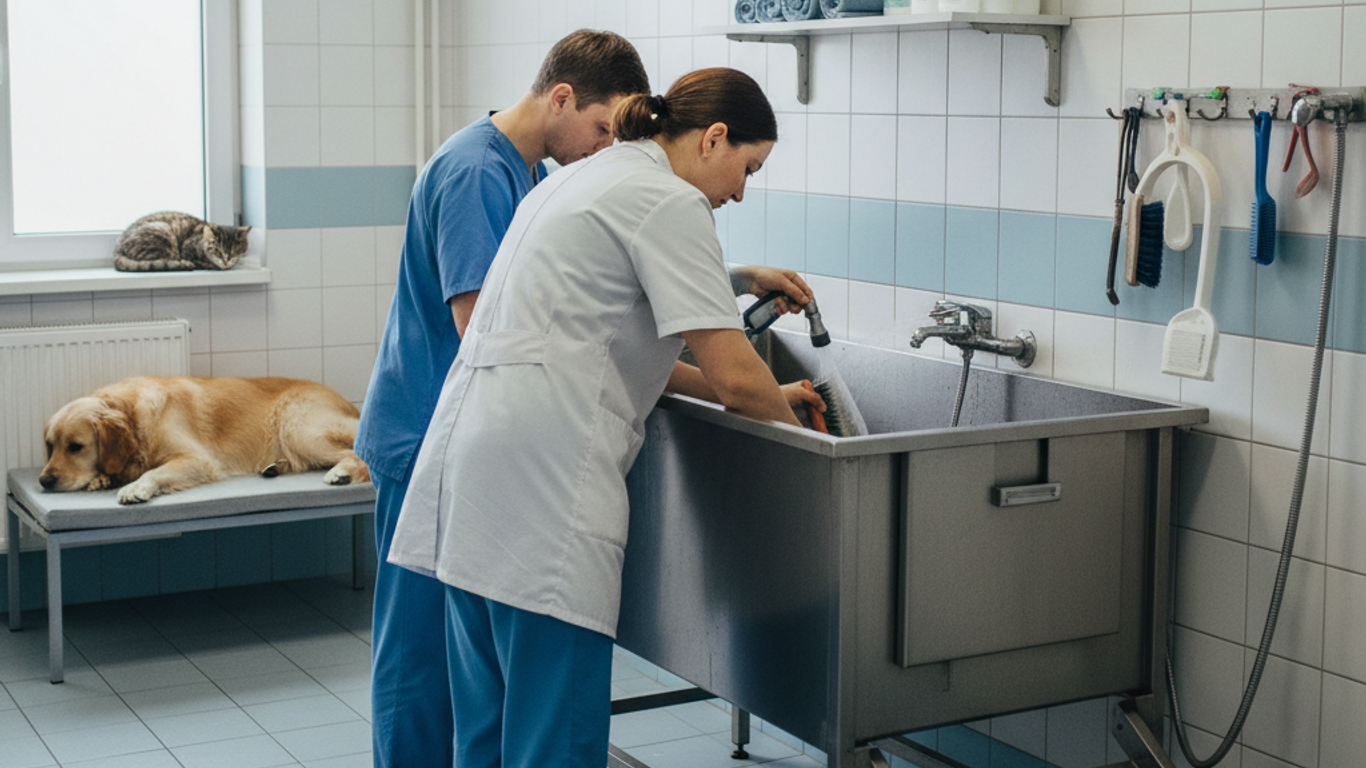 Améliorer l'hygiène : protocoles de nettoyage pour des baignoires préopératoires impeccables