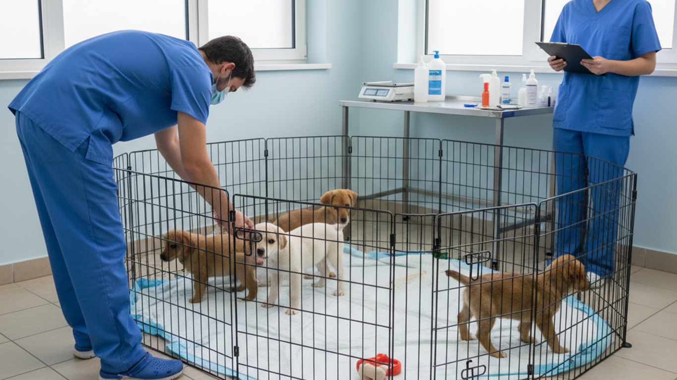 Comment choisir et installer un parc à chiot : guide complet pour les professionnels