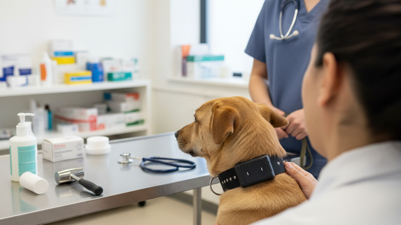 Sécurité et confort du collier anti-aboiements pour le chien