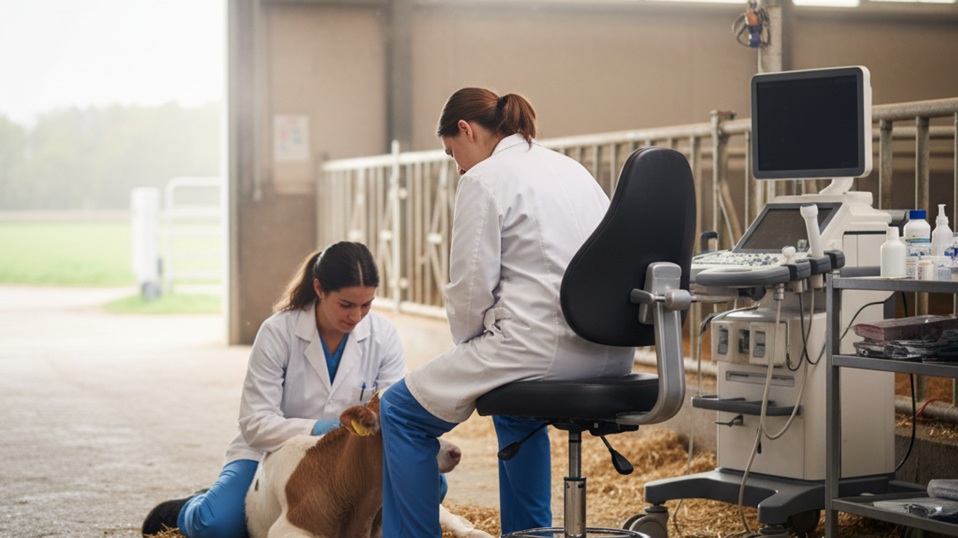 Connectivité et intégration du siège médical vétérinaire
