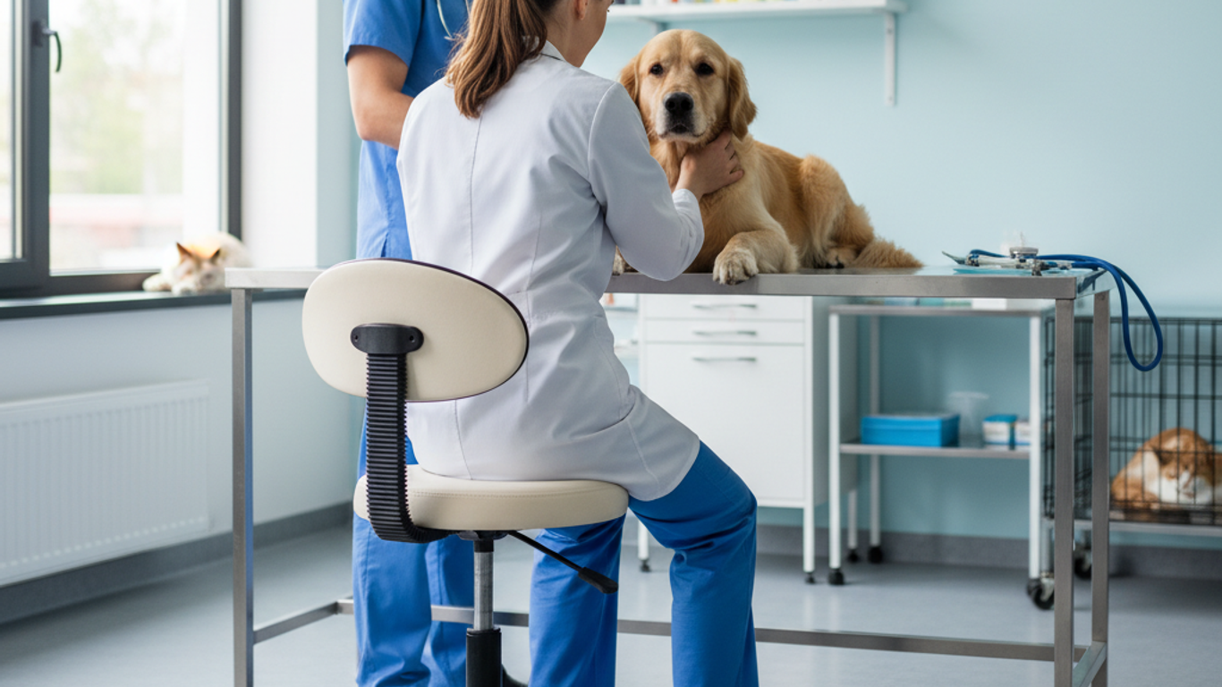 Critères de choix d'un siège médical vétérinaire : ergonomie, matériaux, normes