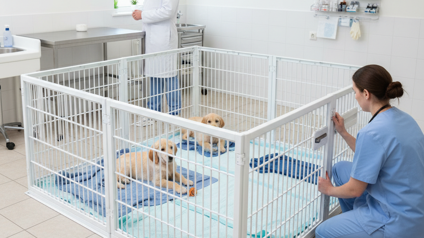 Guide d'installation : les étapes pour un parc à chiot sécurisé et fonctionnel