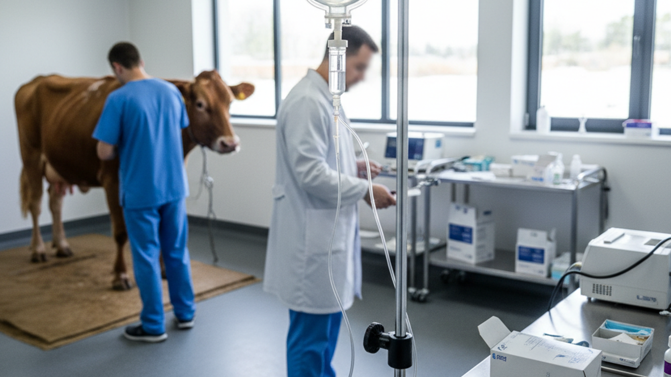 Certification du matériel de perfusion vétérinaire