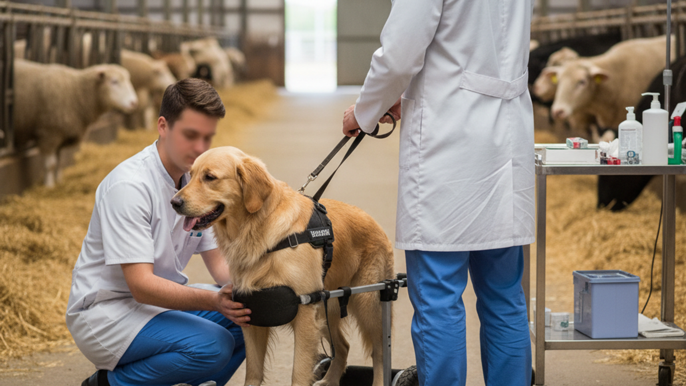 Protocoles après l'utilisation de la trottinette pour chien