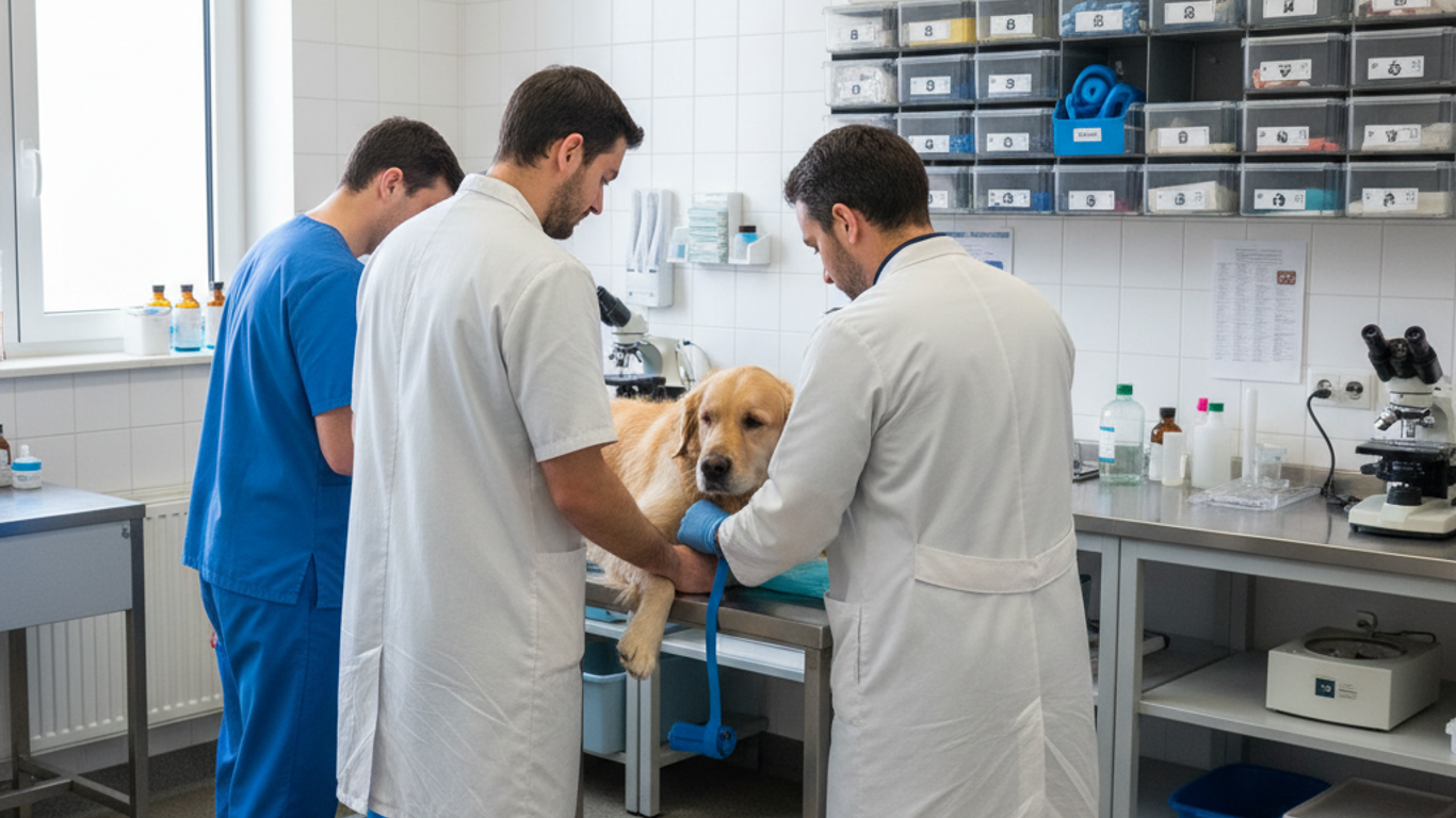 Formation du personnel vétérinaire à la gestion des garrots chien