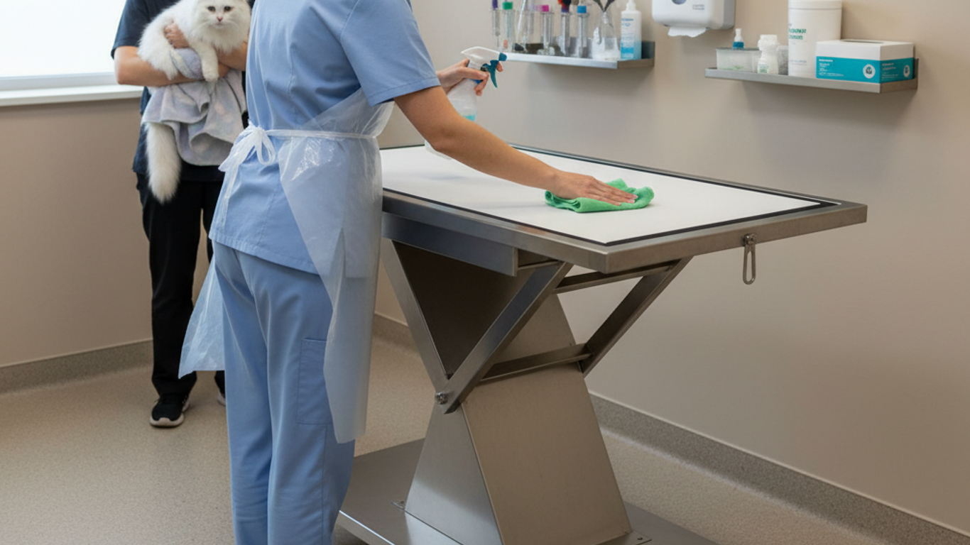 Comment assurer l'hygiène optimale de votre table de consultation manuelle