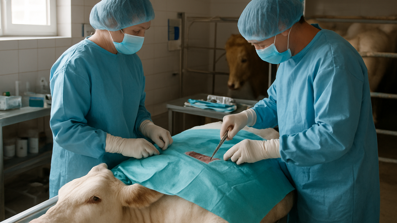 Efficacité et confort des matériaux de champs chirurgicaux vétérinaires