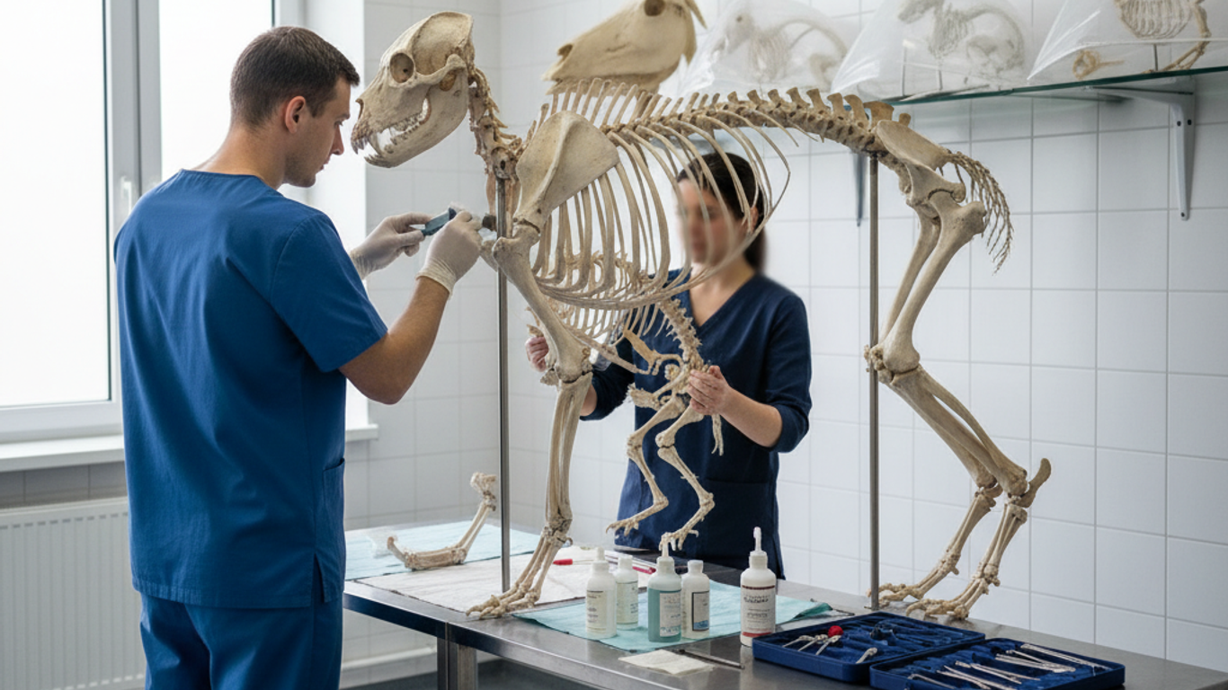 Maintenance des squelettes animaux : techniques éprouvées pour une durabilité accrue