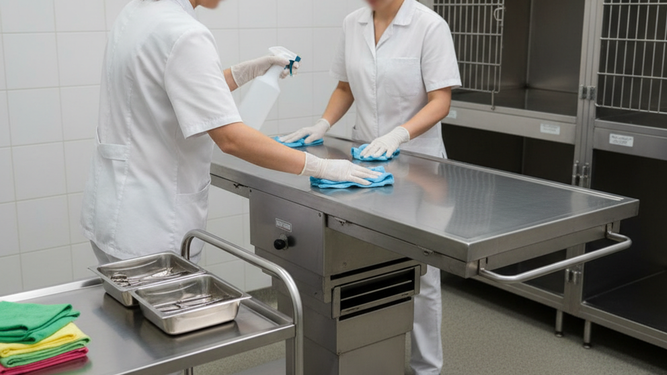 Optimisez l'hygiène : protocole de nettoyage pour votre table de chirurgie