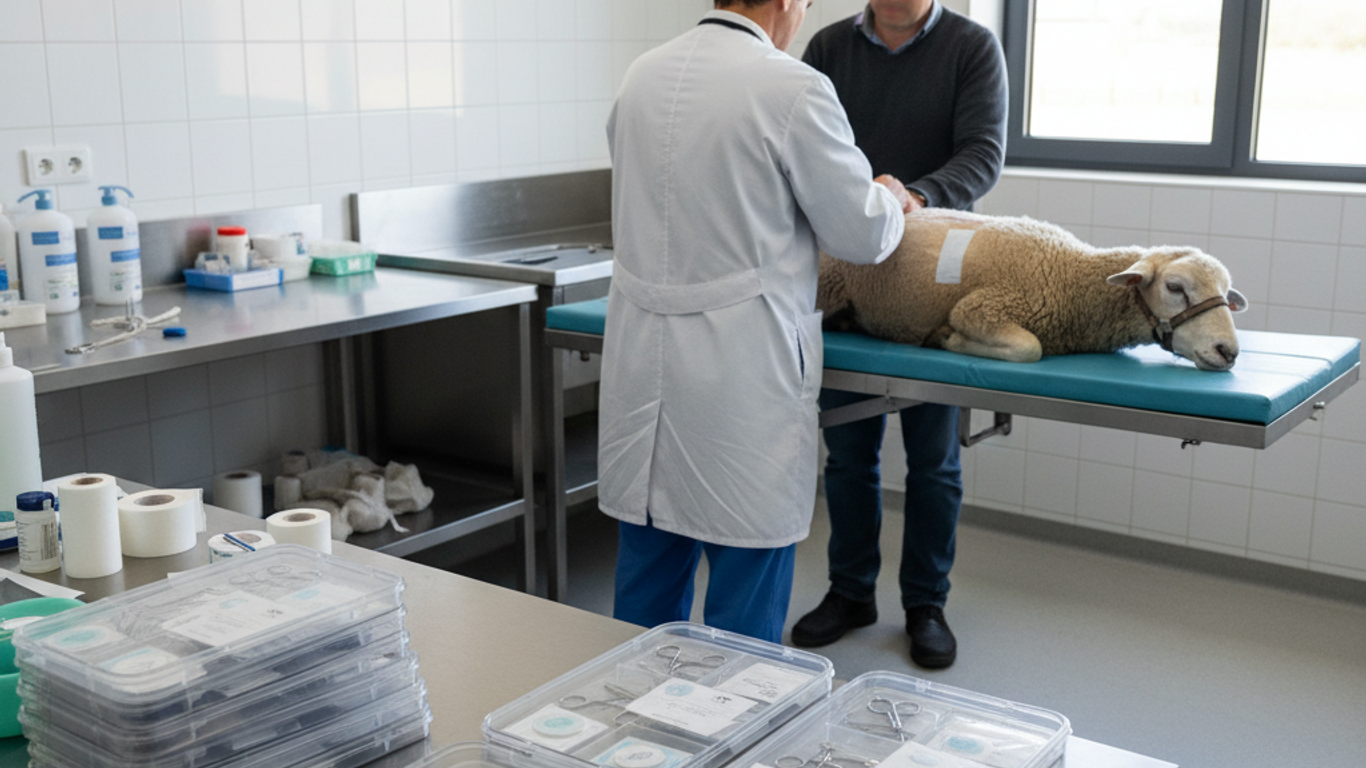 Conformité aux normes de sécurité pour kits de suture vétérinaire