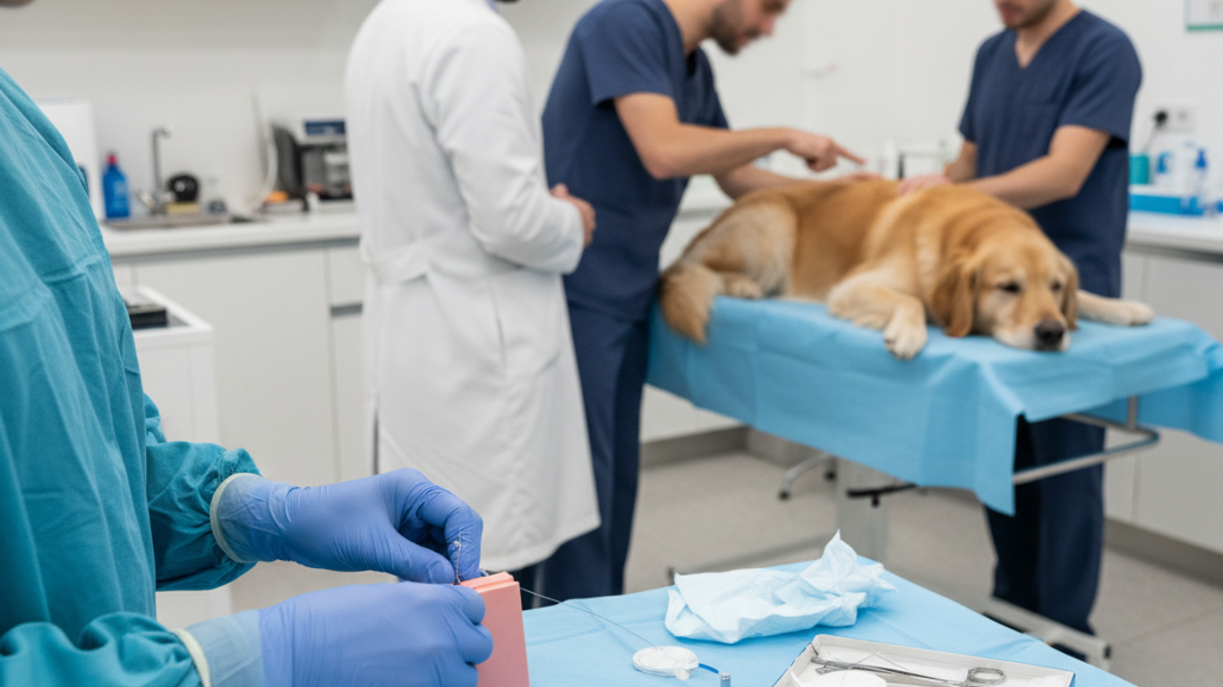 Choix des fils de suture selon la technique chirurgicale vétérinaire