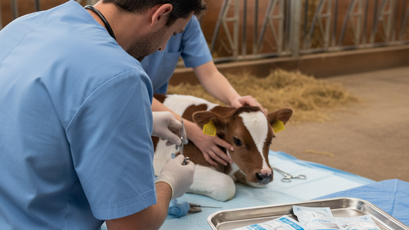 Configuration d'un kit de suture selon l'intervention vétérinaire