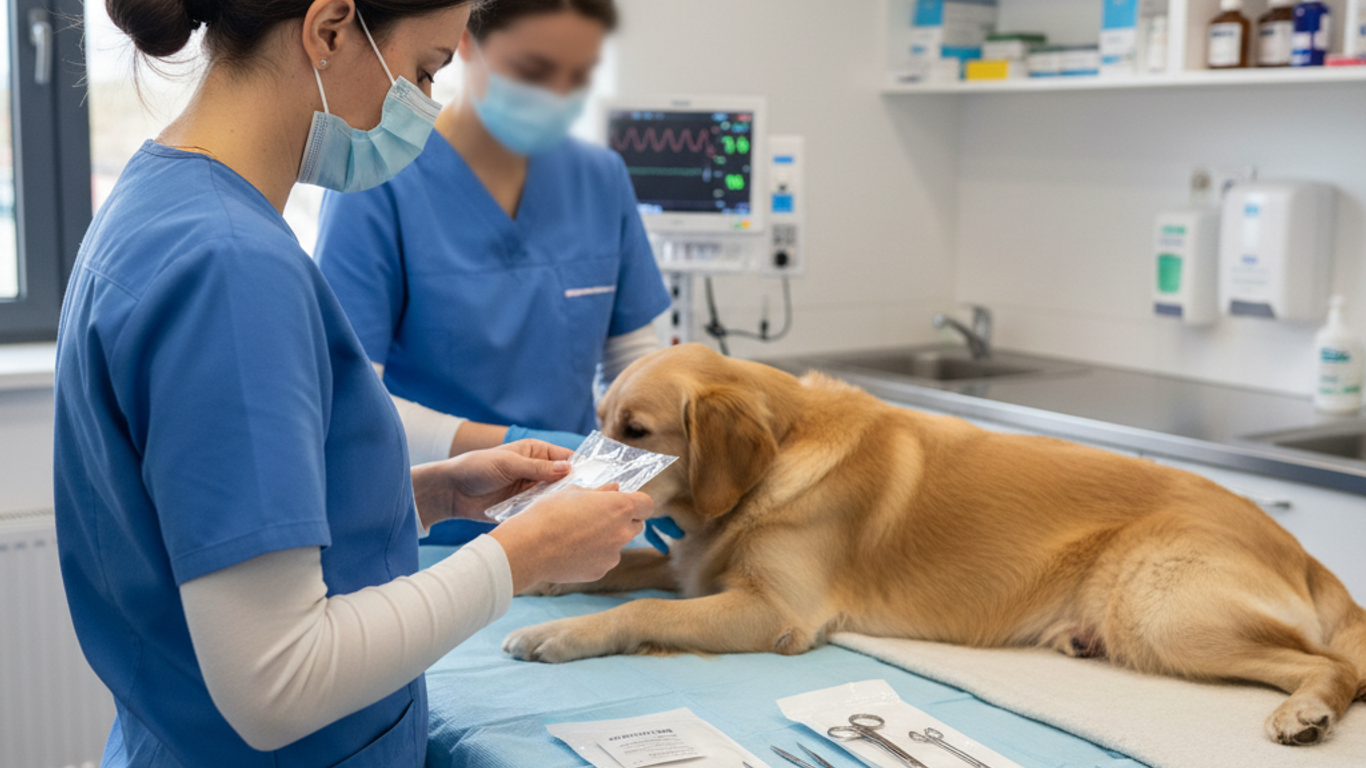 Procédures de nettoyage et stérilisation des kits de suture