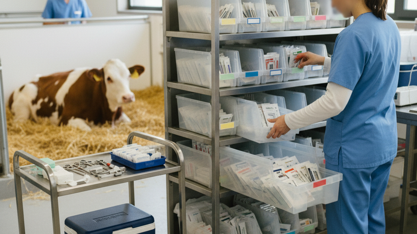 Solutions de stockage innovantes pour kits de suture vétérinaires