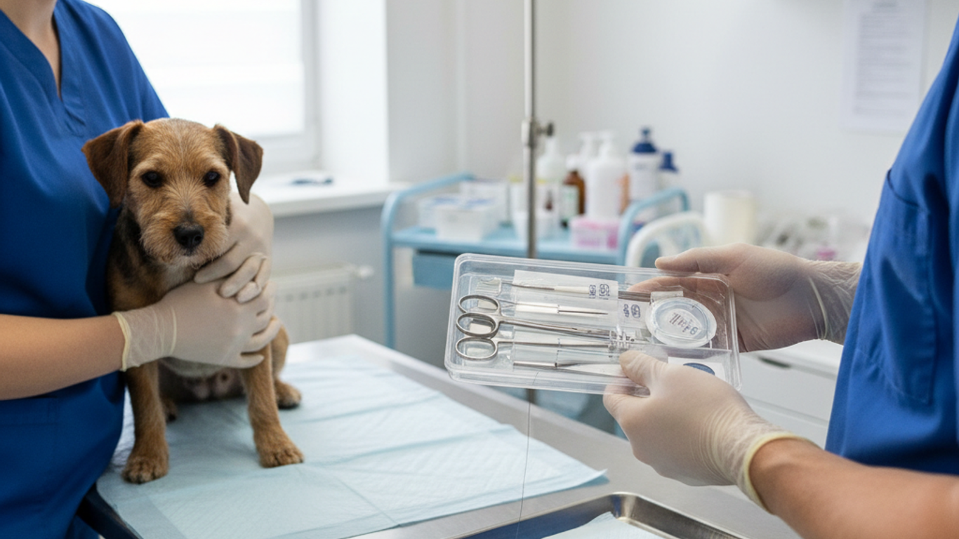 Matériaux de suture résorbables modernes pour la chirurgie vétérinaire