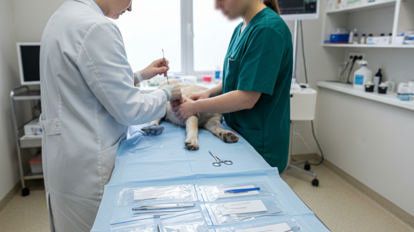 Kits de suture vétérinaire : composition, types et utilisation professionnelle