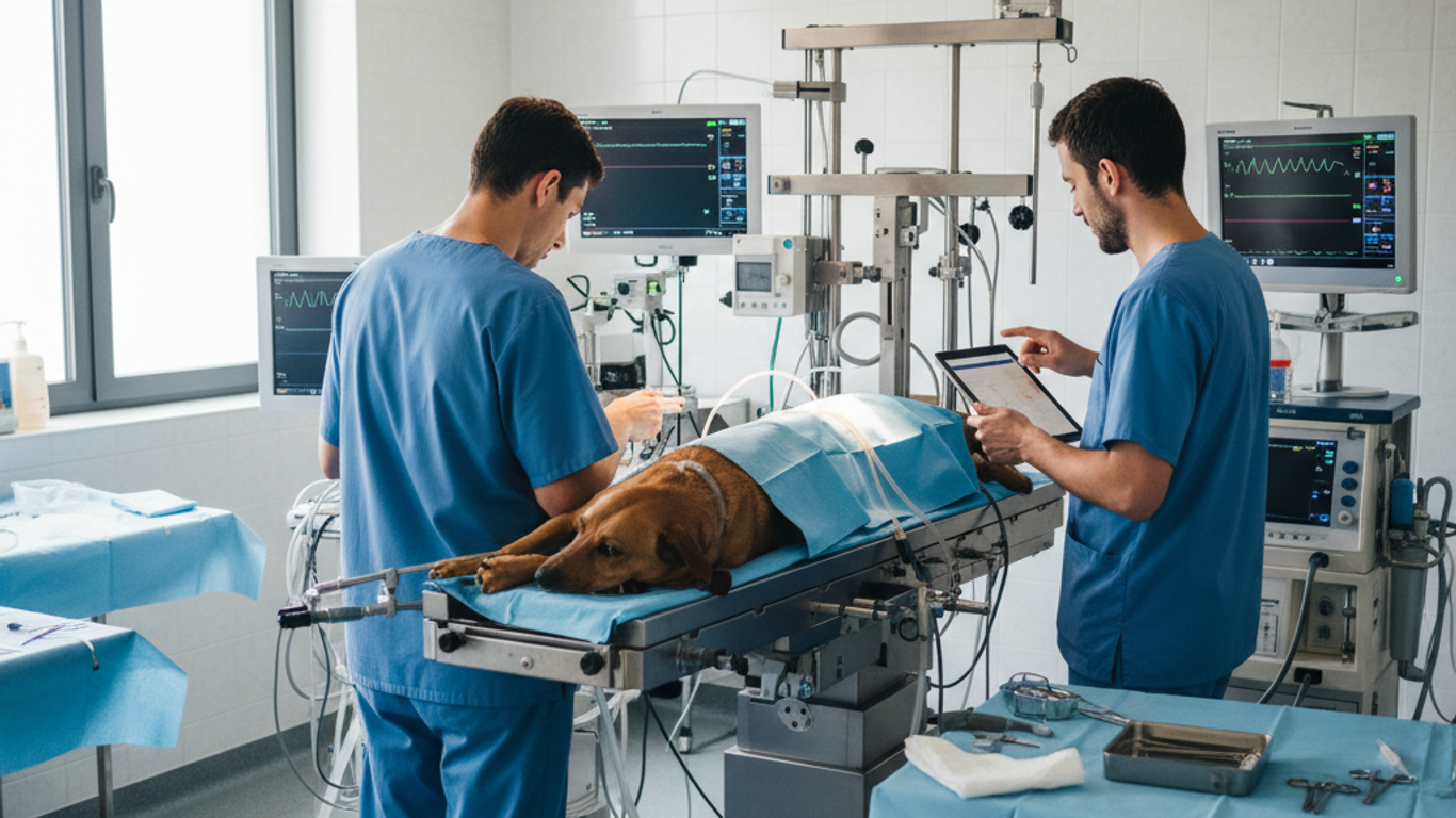 Critères de conformité des lits laparoscopiques vétérinaires