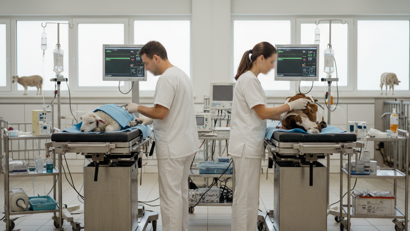 Mesure de l'impact des ajustements sur les lits laparoscopiques vétérinaires