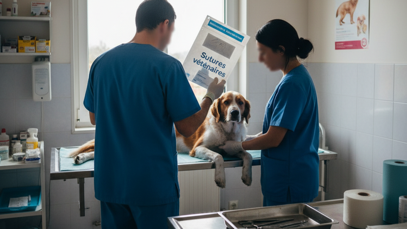 Conseils d'entretien et stockage des sutures vétérinaires