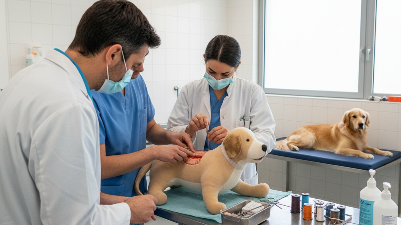Comment former votre équipe à l'utilisation des sutures vétérinaires
