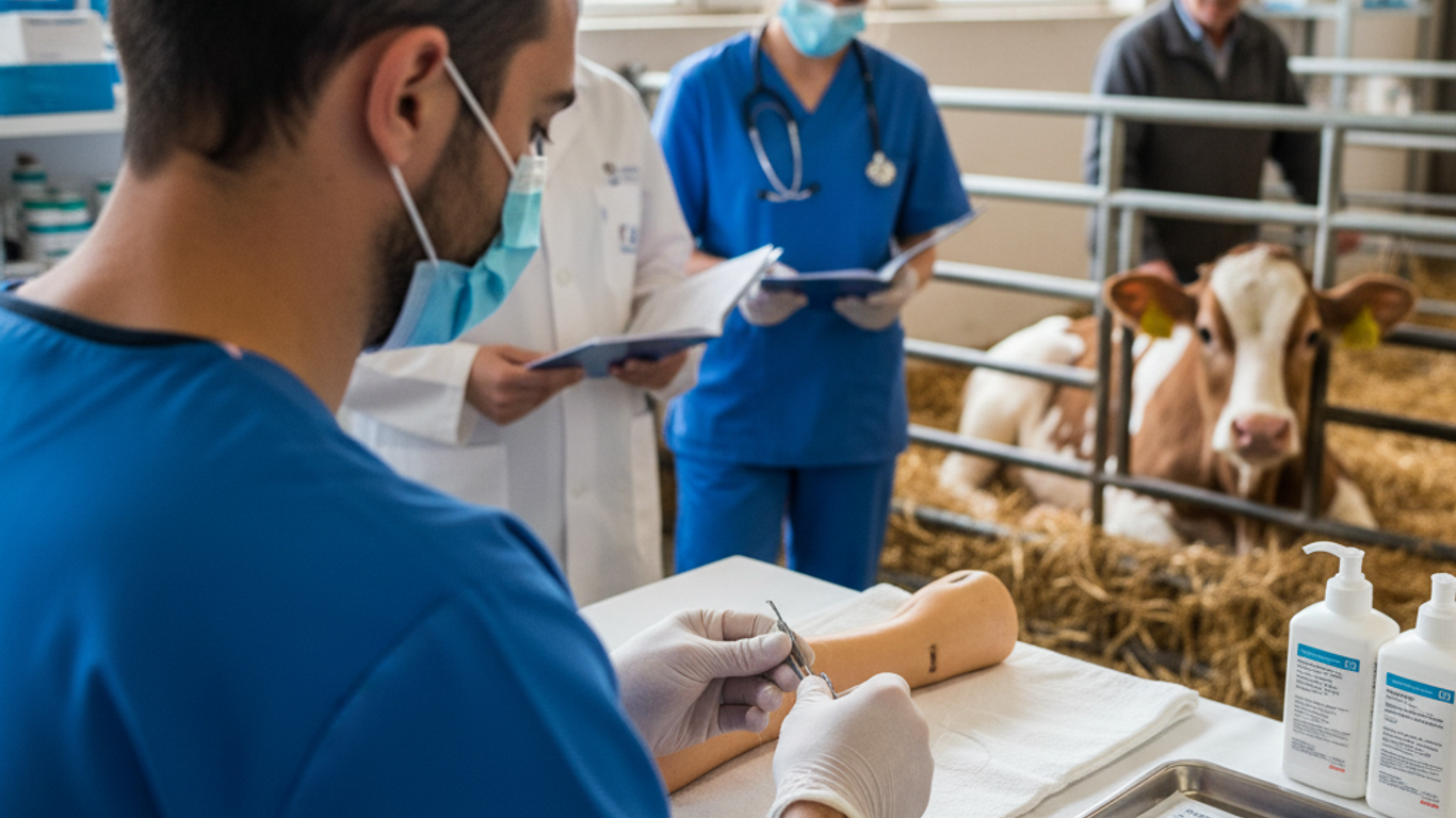 Comment former votre équipe à l'utilisation des sutures vétérinaires