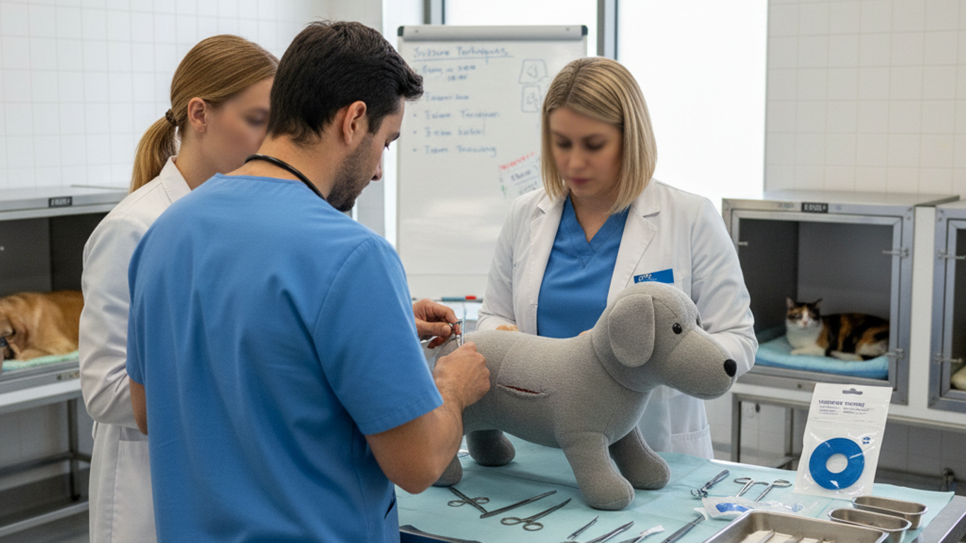 Comment former votre équipe à l'utilisation des sutures vétérinaires