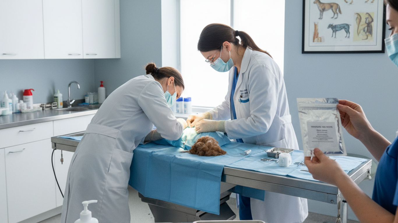 Solutions aux problèmes fréquents avec les sutures vétérinaires
