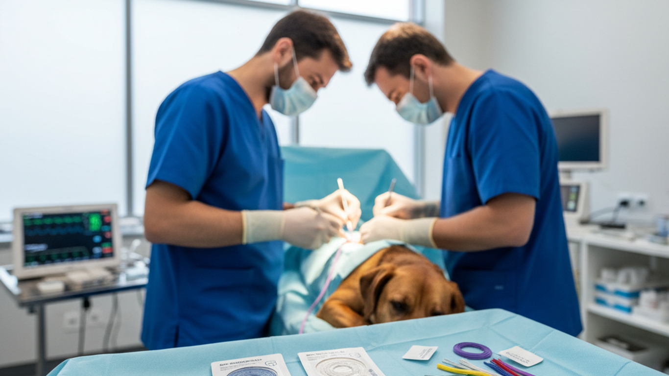 Innovations récentes dans le domaine des sutures vétérinaires