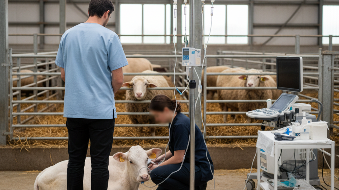 Formation du personnel vétérinaire à l'utilisation sécurisée des pieds à perfusion