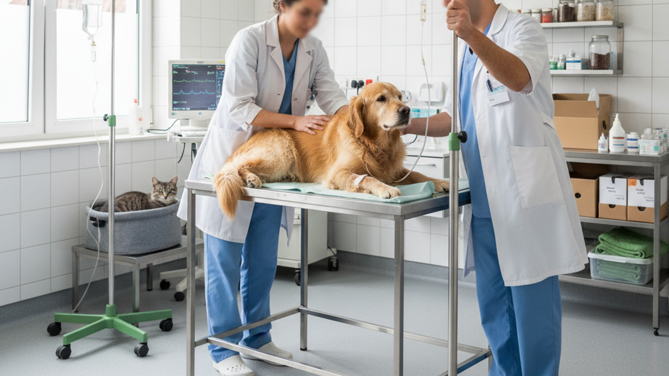 Matériaux écologiques pour pieds à perfusion vétérinaires