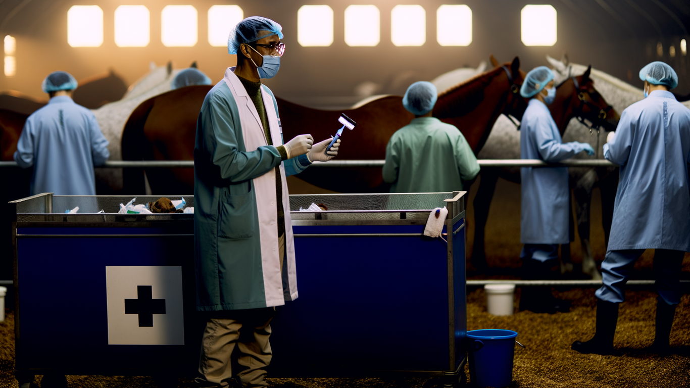 Stockage et conservation des produits vétérinaires pour chevaux