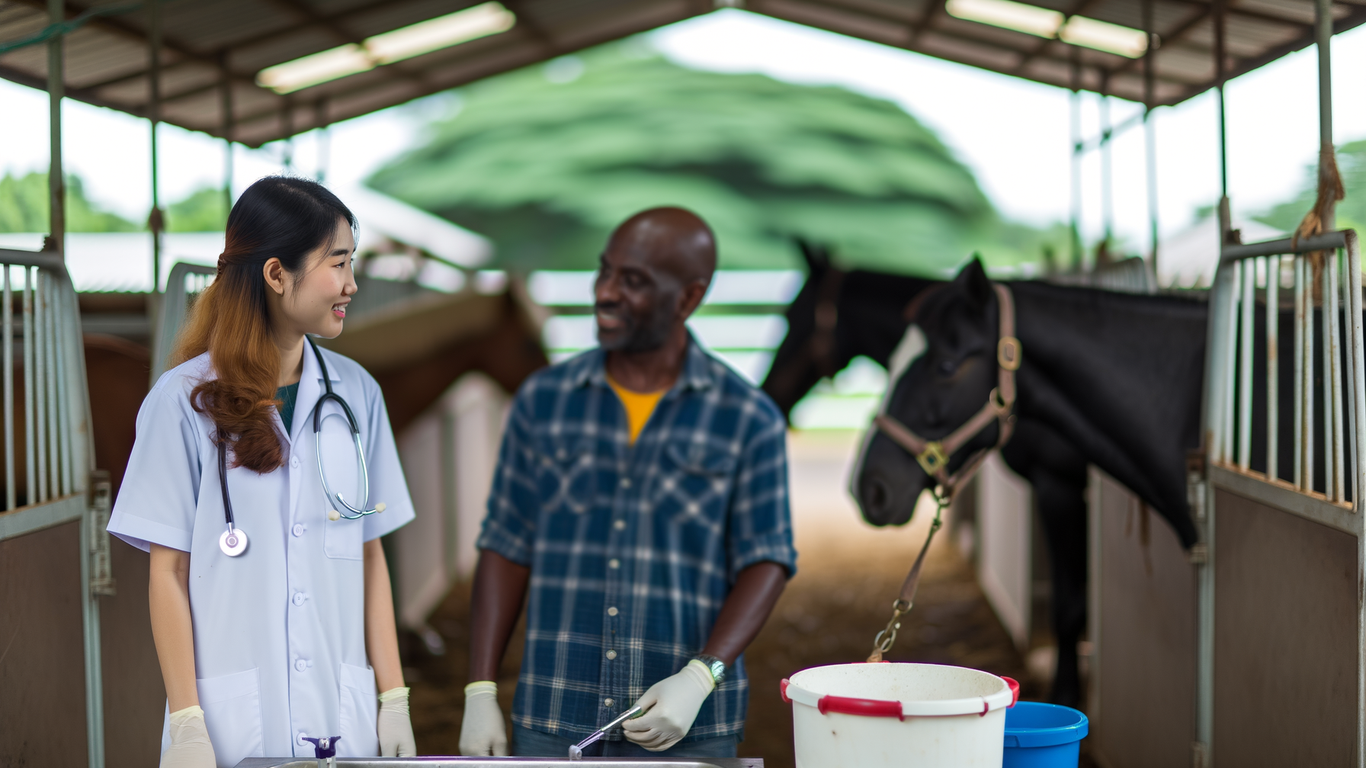 Stockage et conservation des produits vétérinaires pour chevaux