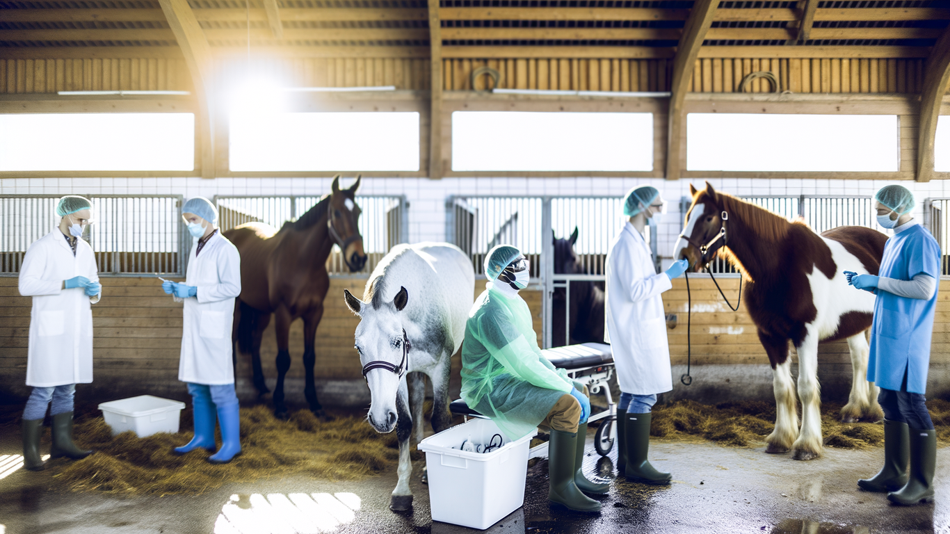 Conformité des produits vétérinaires équins : étiquetage et conservation