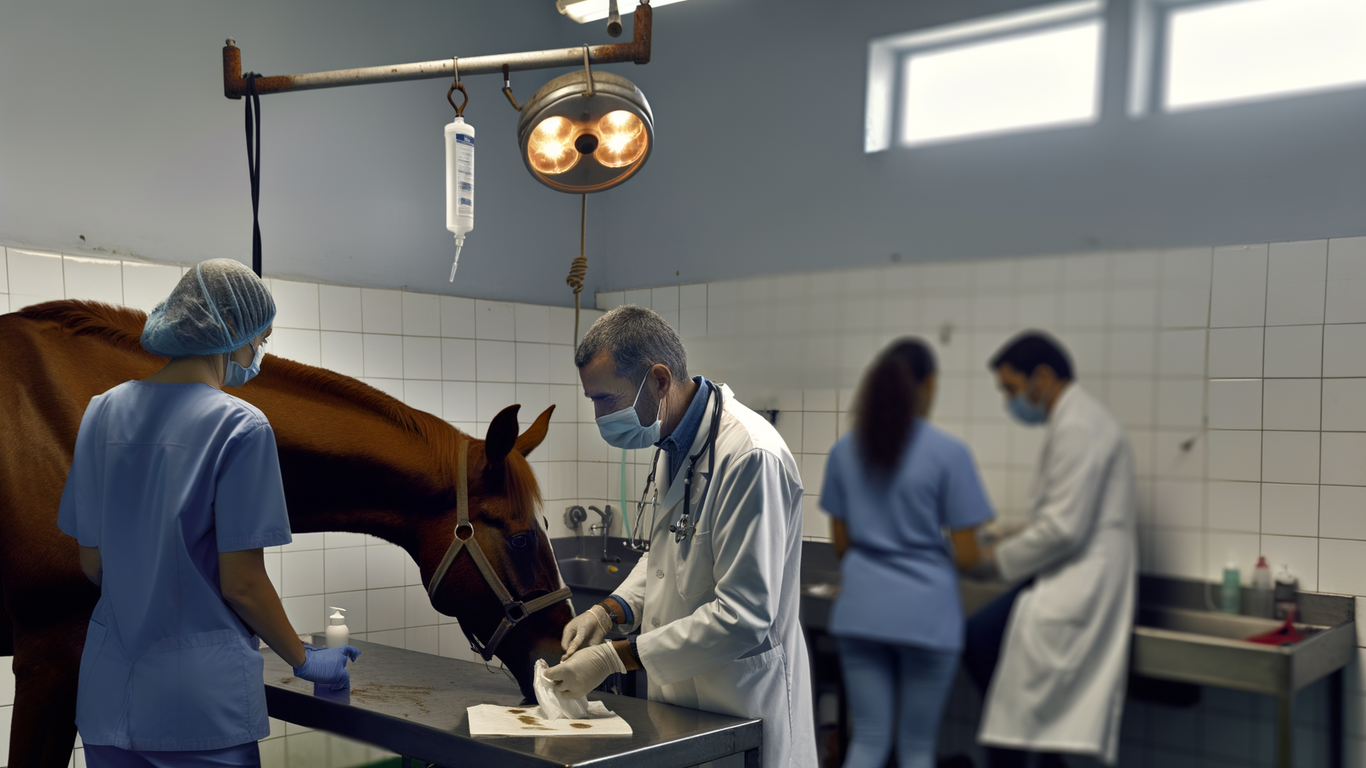 Protocole d'hygiène pour une utilisation sûre des produits vétérinaires chez les chevaux