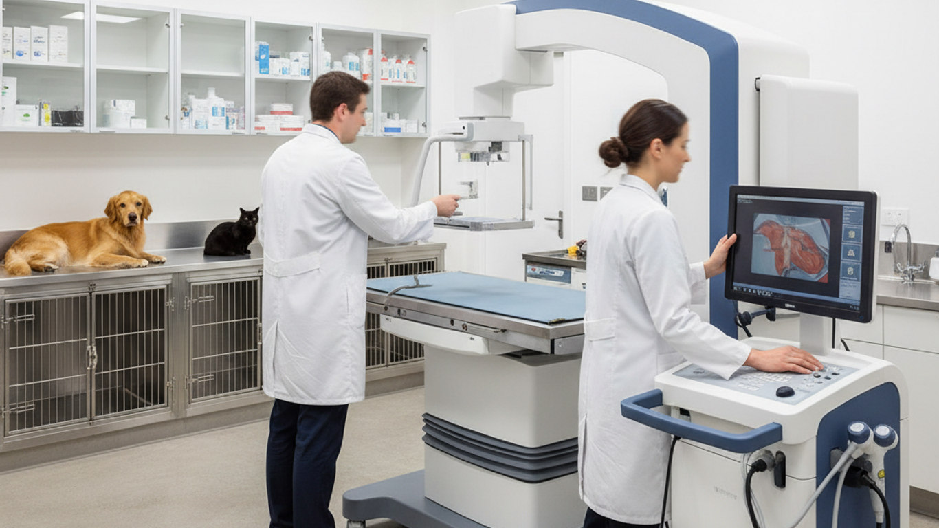 Étapes clés de l'installation d'un scanner vétérinaire