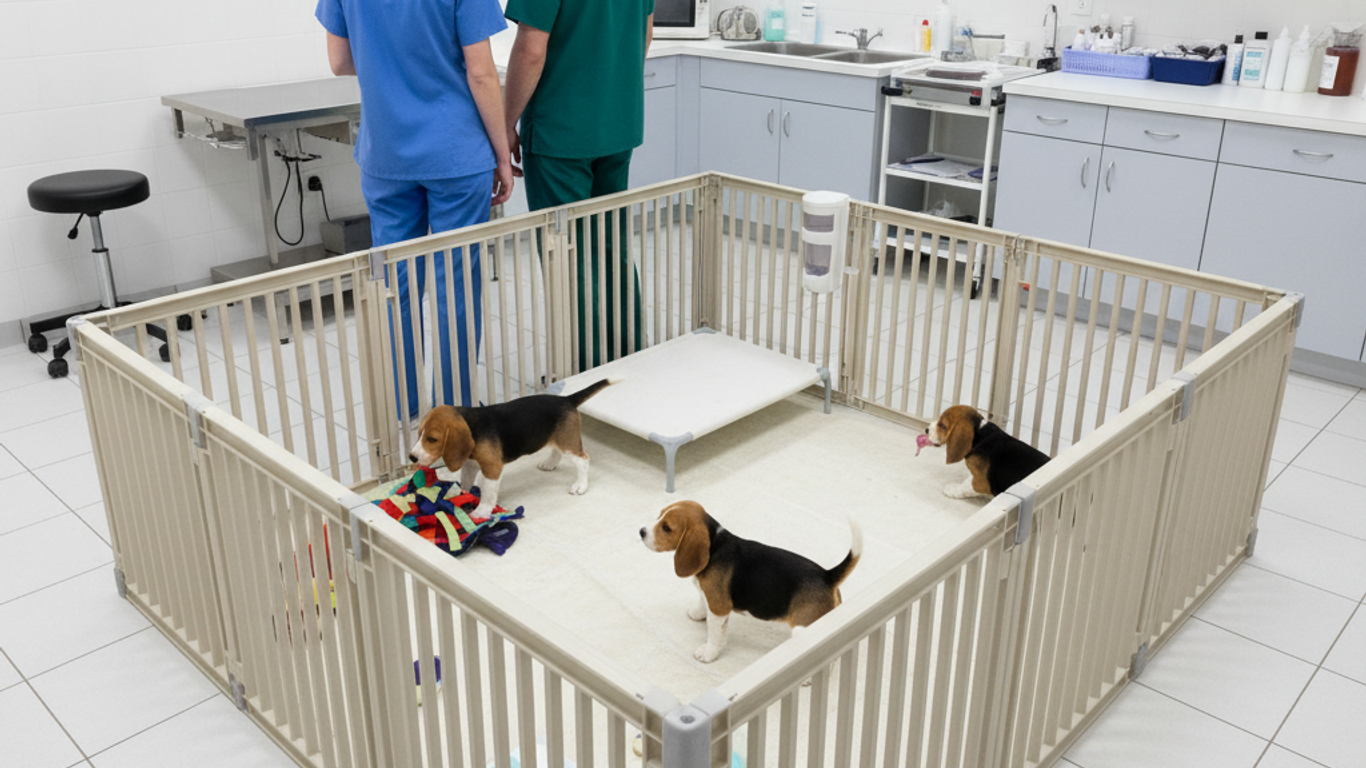 Aménagement optimal : comment maximiser l'espace dans un parc à chiot