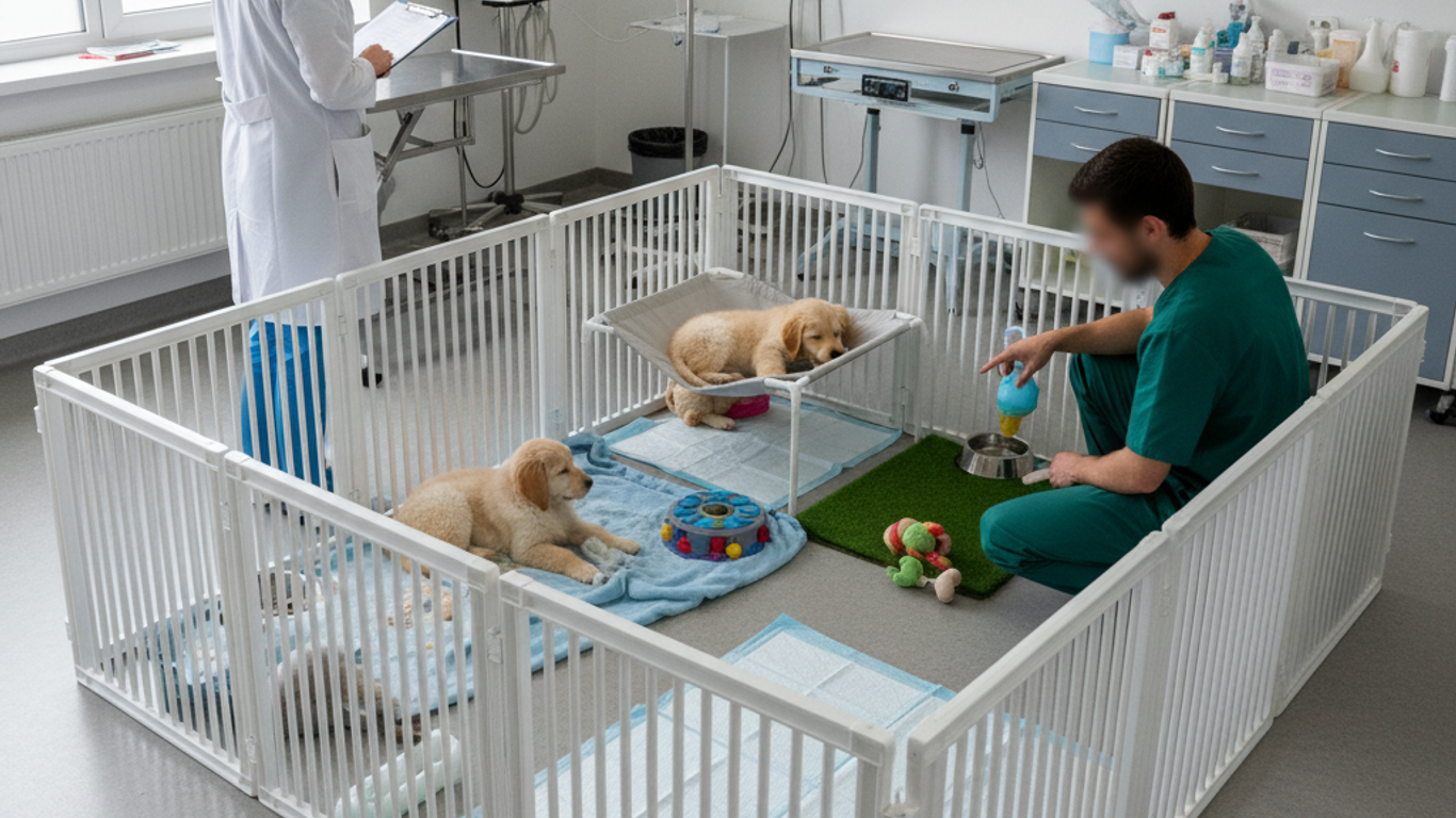 Aménagement optimal : comment maximiser l'espace dans un parc à chiot
