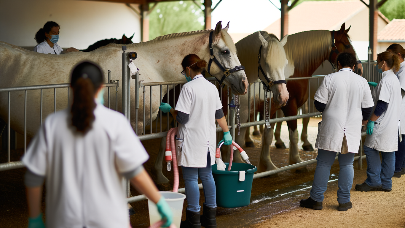 Reconnaissance des signaux d'alerte de blessure chez le cheval