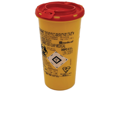 Conteneurs à aiguilles - 0,5 L
