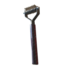 Coupe-noeud à 8 lames avec manche en bois